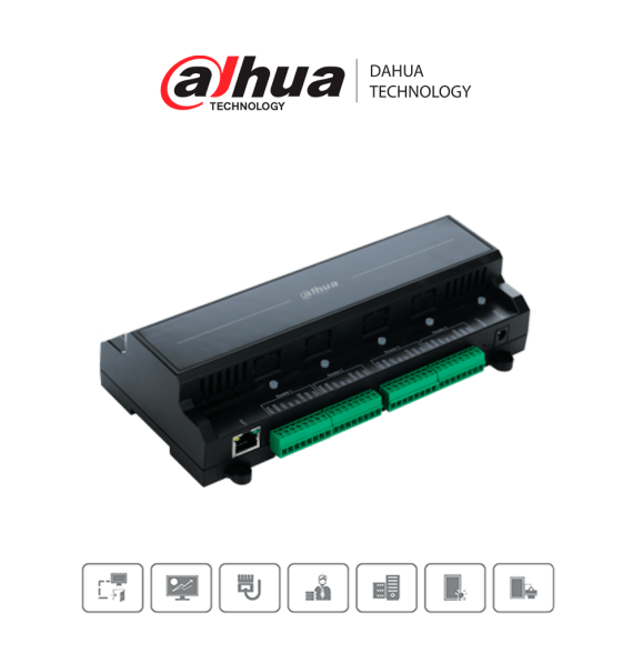 DAHUA ASC2102B-T - Control de Acceso Esclavo para Control Maestro/ Soporta Conexión e