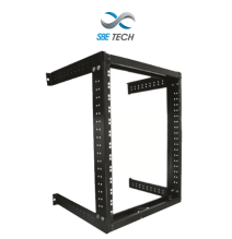 SBETECH SBE-RP1915UR - Rack de pared 15U  19 (48.26 cm) de ancho x 15U (66.75 cm) de