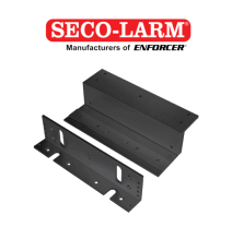 E941S1K2BZQ - Soporte En Z Negro Para Cerraduras Electromagnéticas De La Serie De 120