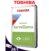 TOSHIBA HDWT720UZSVA -  Disco Duro de 2TB/ Serie S300 Especial Para Videovigilancia/