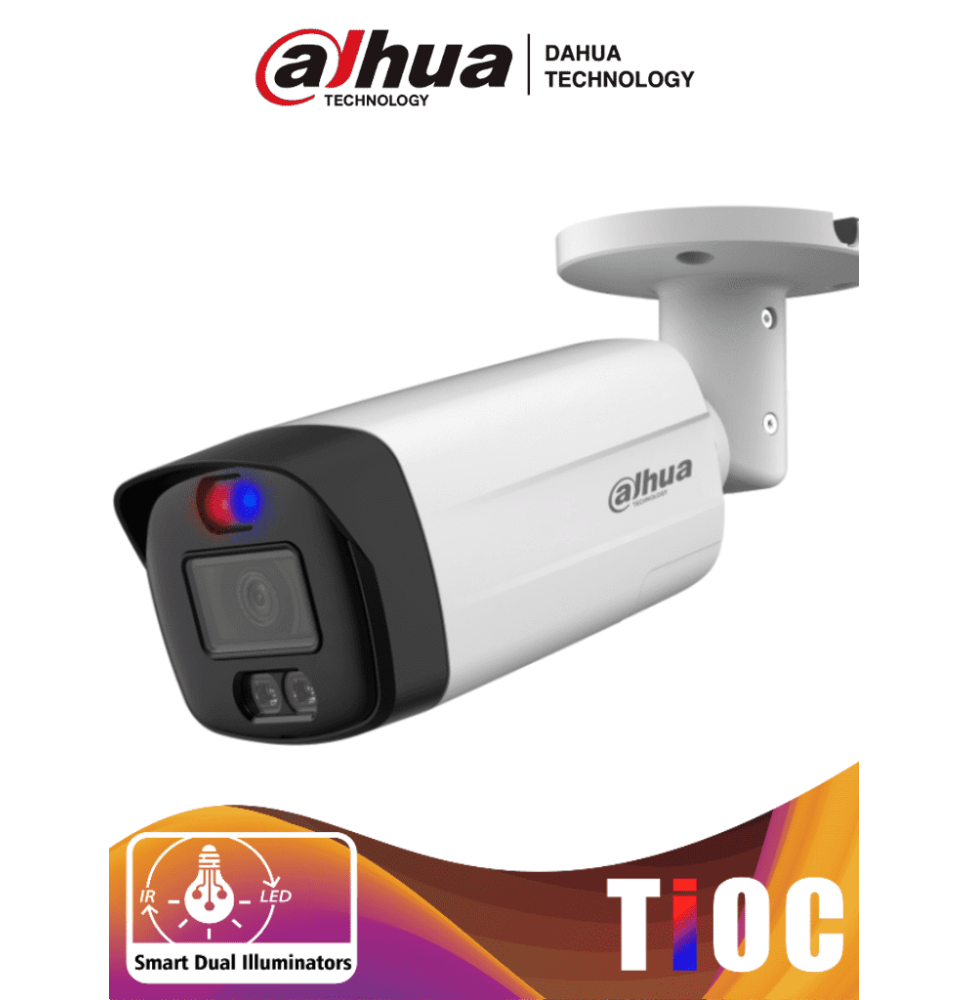 DAHUA HAC-ME1509THN-A-PV-S2 - Camara Bullet TioC de 5 Megapixeles/ Iluminador Dual In