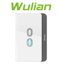 WULIAN SWITCHA2LN - Apagador Inteligente Formato Americano Conexión LN 2 Botones /  Z