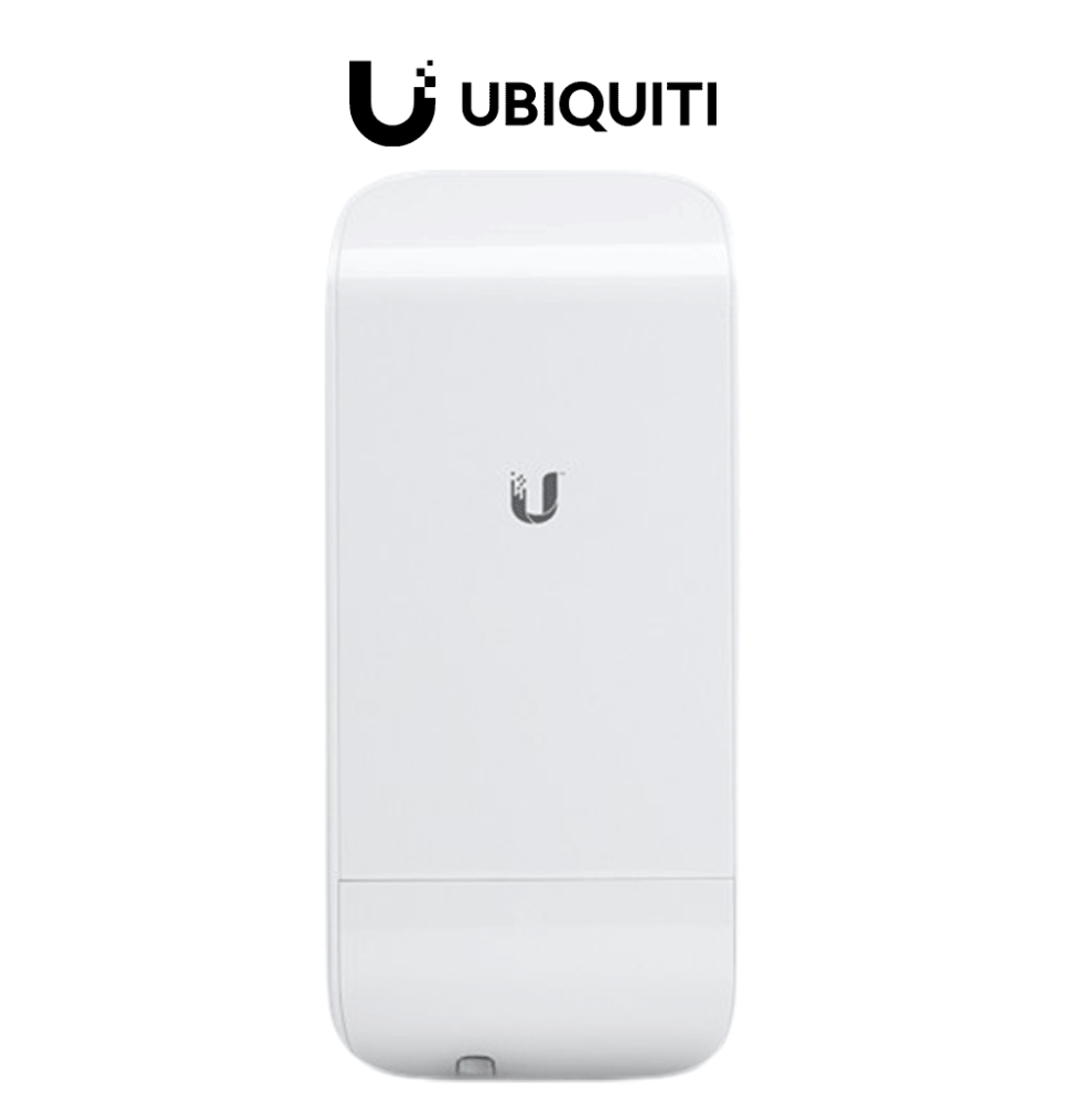 UBIQUITI NANOSTATION LOCOM2 - Radio con antena integrada Airmax 2.4GHz para uso en ex