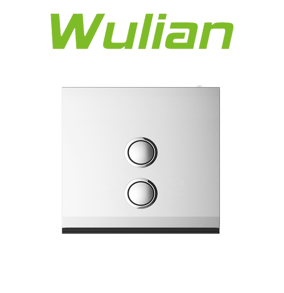 WULIAN SWITCH2LN - Apagador Inteligente con 2 Botones / Comunicacion Zigbee con Brain WULIAN SWITCH2LN - Apagador Inteligente con 2 Botones / Comunicacion Zigbee con Brain