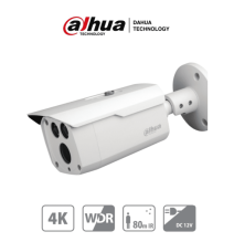 DAHUA HAC-HFW1801D - Camara Bullet 4k/ 8 Megapixeles/ Lente de 3.6mm/ Metalica/ IR de