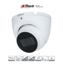 DAHUA HAC-HDW2501TLM-A -  Cámara Domo 5MP  Serie Pro con lente de 2.8mm y ángulo de 1