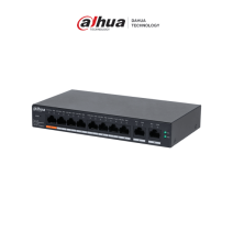 DAHUA DH-CS4010-8ET-60 Switch Poe de 8 Puertos / Poe Inteligente/ 60Watts Totales/ 2