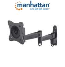 MANHATTAN 423670 - Soporte de Pared para Pantallas de 13 a 27/ 15 Kg de Carga/ Brazo