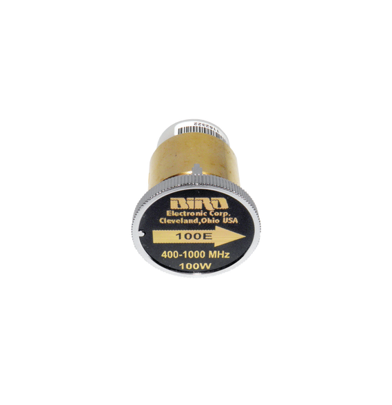 BIRD TECHNOLOGIES 100E 100E Elemento de 100 Watt para Wattmetro BIRD 43 400-1000 MHz.
