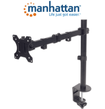 MANHATTAN 461542 - Soporte de Escritorio para Monitores de 13 a 32 Pulgadas/ 8 Kg de