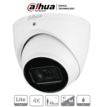 DAHUA DH-HAC-HDW1801TN - Camara Domo 4k/  8 Megapixeles/ Lente de 2.8mm/  106 Grados