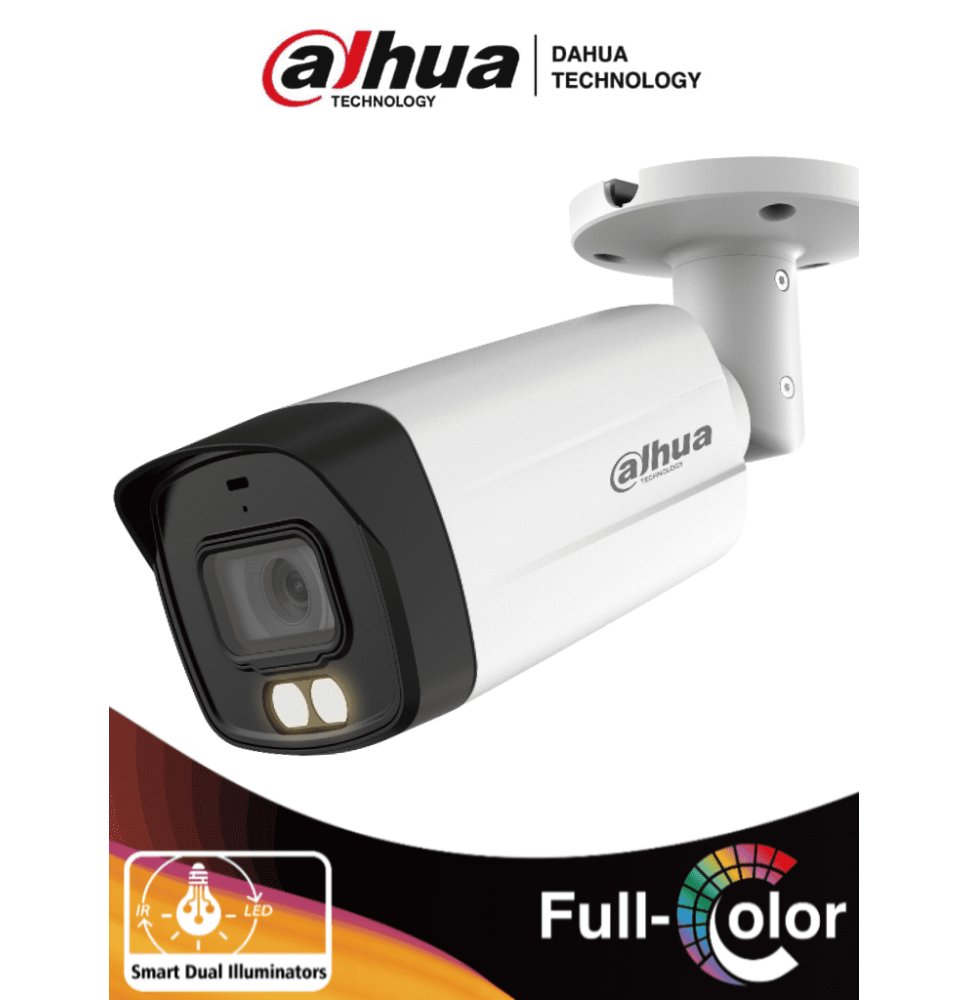 DAHUA HAC-HFW1509TMN-IL-A - Cámara Bullet de 5 MP con Iluminador Dual Inteligente y F