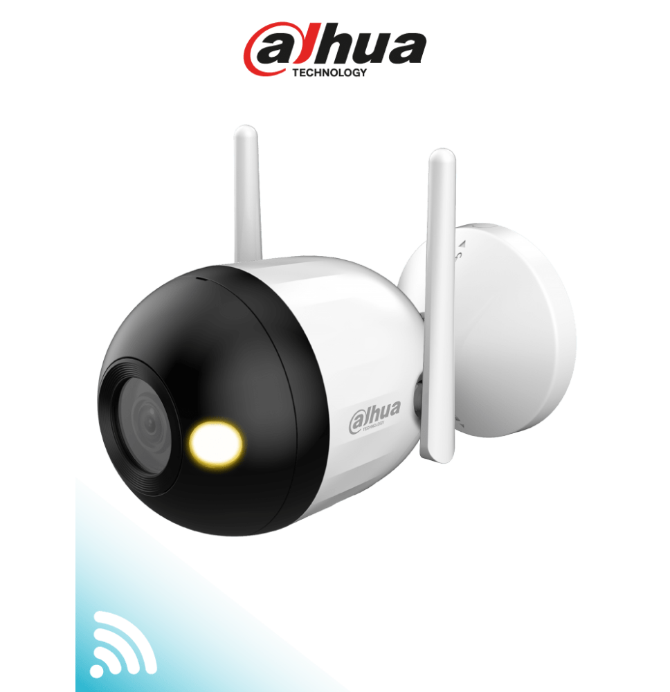 DAHUA F4CN-LED - Cámara IP Bullet Wifi de 4 Megapíxeles/ Full Color/ Microfono Integr