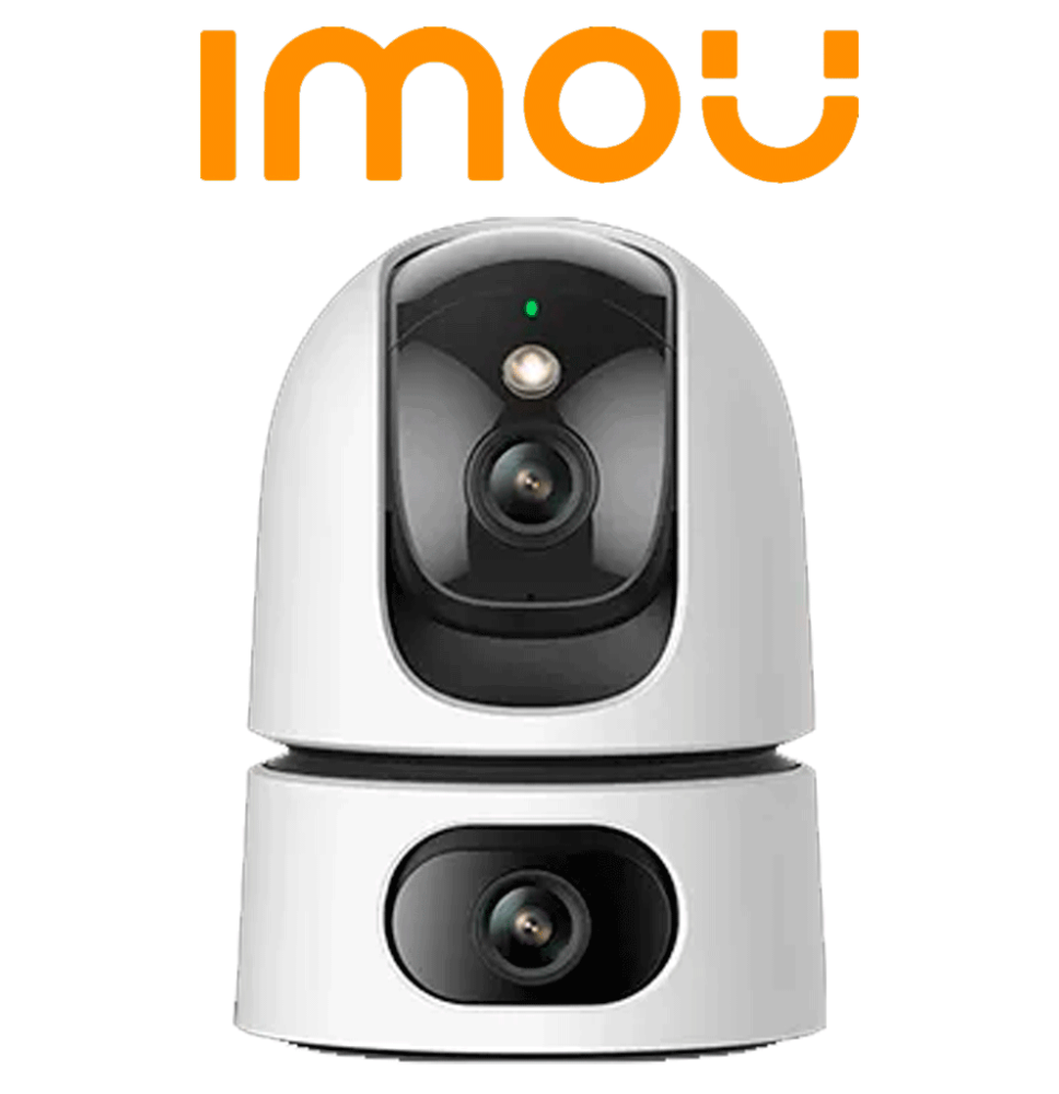 IMOU Ranger Dual (IPC-S2XN-6M0WED) - Cámara IP WiFi Dual de 6MP tiene un lente fijo y