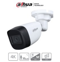 DAHUA HAC-HFW1801CN-A-0280B-S2 - Cámara Bullet 4k con Micrófono Integrado/ 8 Megapixe