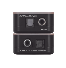 ATLONA ATAD2 AT-AD2 Convertidor de audio digital coaxial y Toslink AT-AD2 de Atlona c