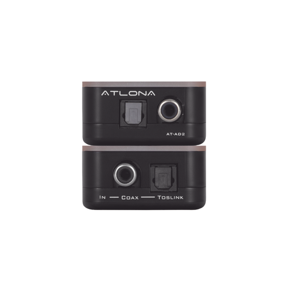 ATLONA ATAD2 AT-AD2 Convertidor de audio digital coaxial y Toslink AT-AD2 de Atlona c
