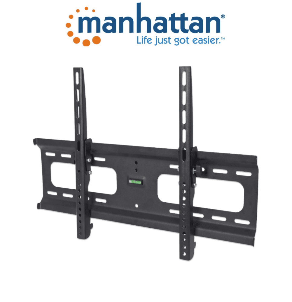 MANHATTAN 424752 - Soporte de Pared para Pantallas de 37 a 70 Pulgadas/ 75 Kg de Carg