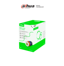 DAHUA PFM922I-5EUN-C -Bobina de cable UTP Cat5e de 305 metros  color blanco  ideal pa