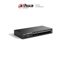 DAHUA SF1010LP - Switch PoE de 10 Puertos Fast Ethernet/ 8 Puertos PoE 10/100 / 65 Wa