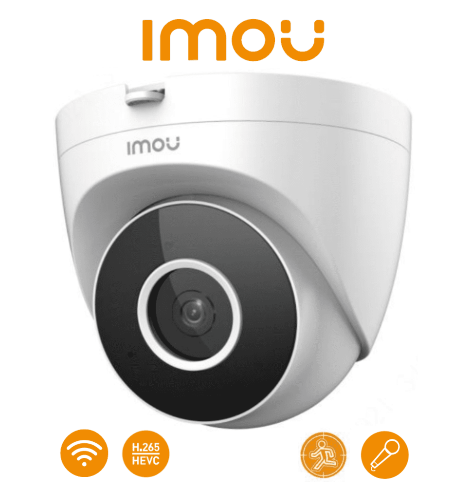 IMOU Turret SE (IPC-T22EN) - Camara IP Domo Wifi de 2 Megapixeles con lente de 2.8 mm