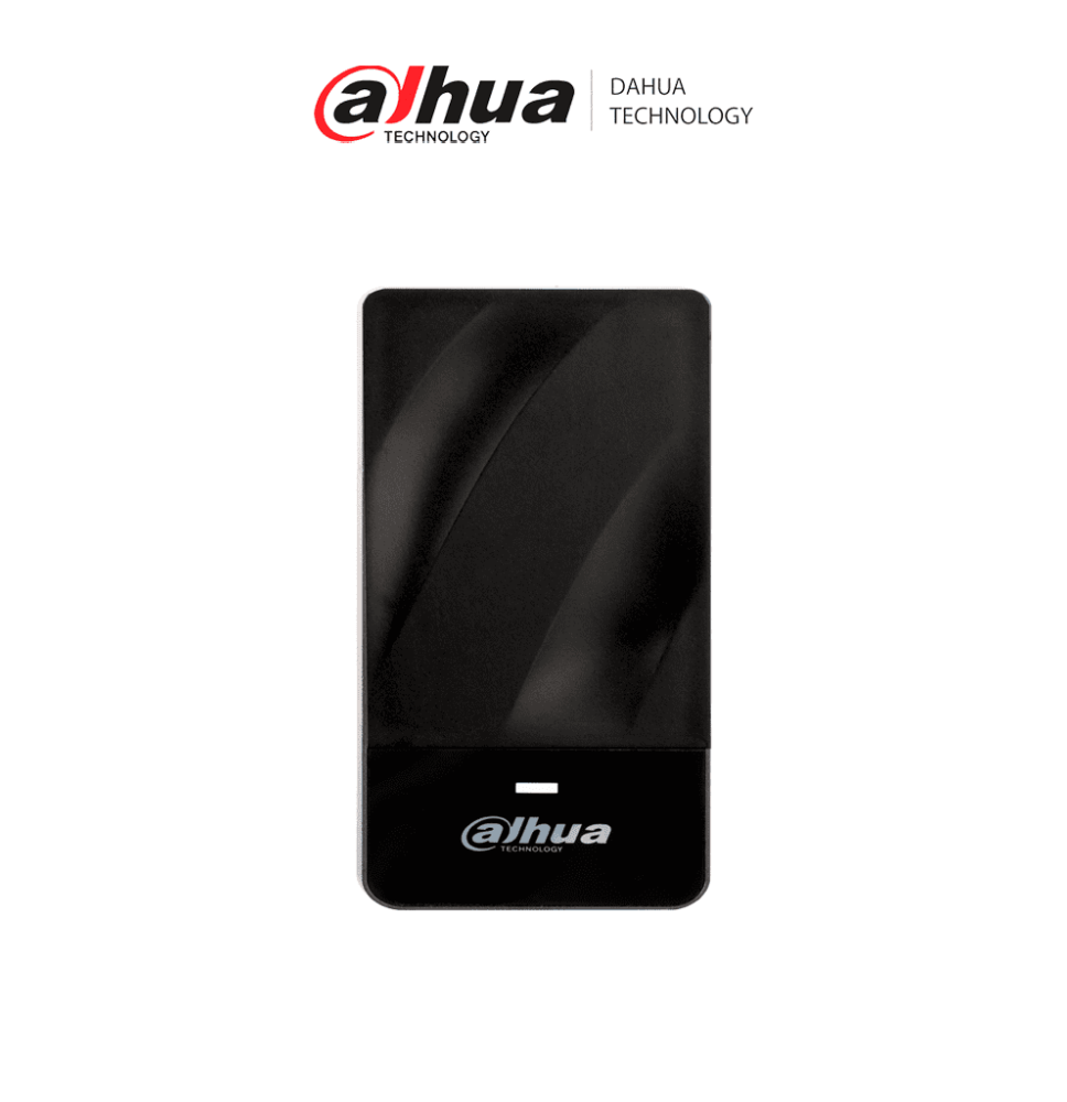 DAHUA ASR1200E - Lectora de tarjetas Mifare 13.56 MHz / Para exteriores / IP66 / Cone