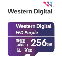 WESTERN DIGITAL WDD256G1P0C MicroSD 256GB / MICRO SDXC PURPLE SC QD101 VIDEOVIGILANCI