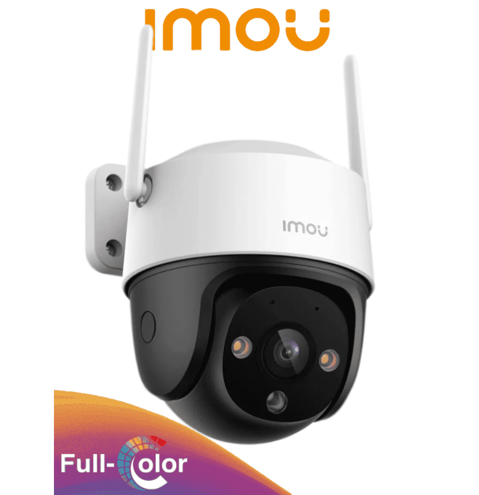 IMOU Cruiser SE+ 3MP (IPC-K7CN-3H1WE) - Cámara IP PT de 3MP con WiFi ofrece Full Colo