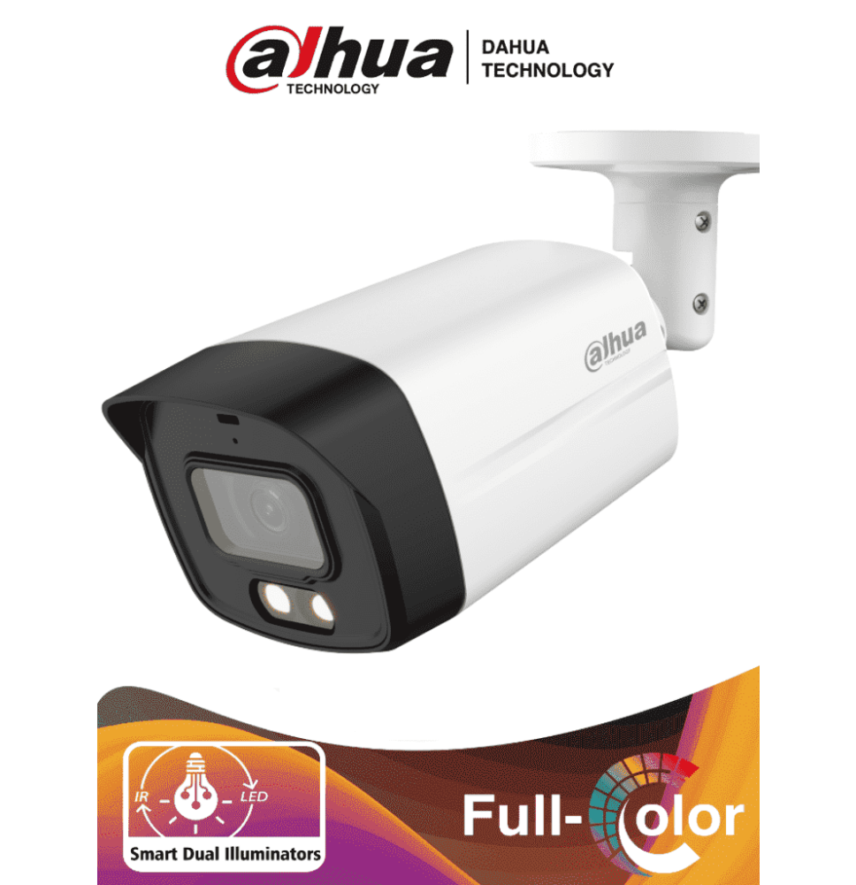 DAHUA HAC-HFW1239TLMN-IL-A - Camara Bullet de 2 Megapixeles/ Iluminador Dual Intelige