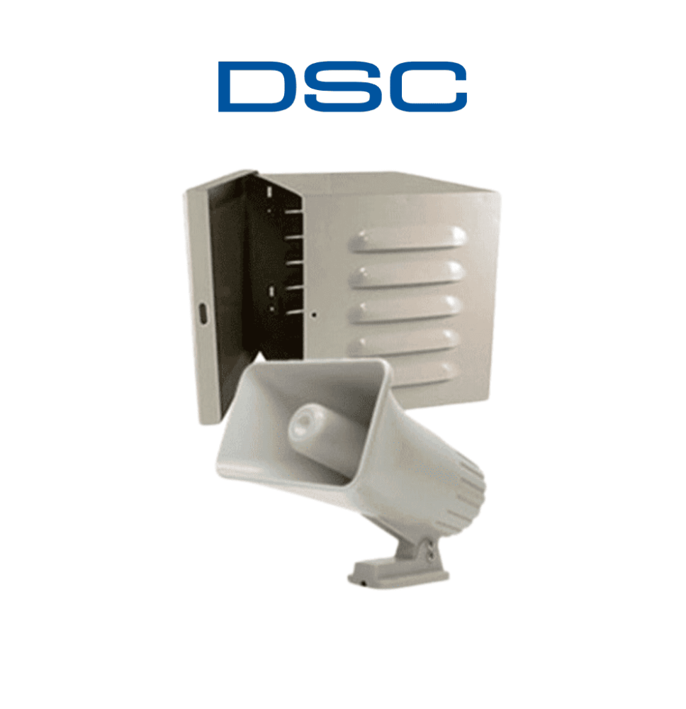 DSC S30WGPAQ - Paquete Sirena Exterior 30W con Gabinete DSC1190011 S30WGPAQ