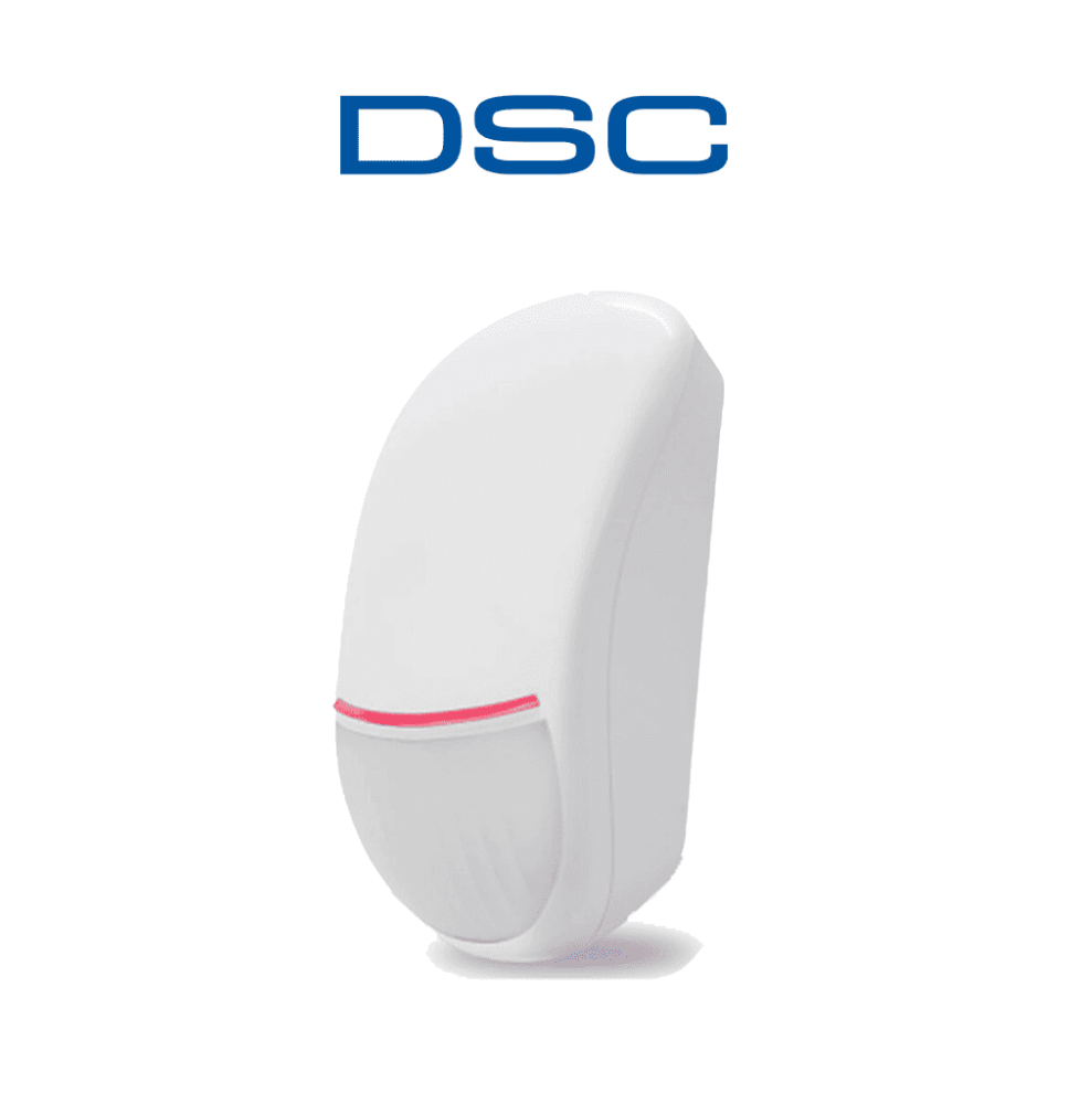 DSC LC203 - Sensor de movimiento PIR infrarrojo pasivo  y Microondas  con inmunidad a