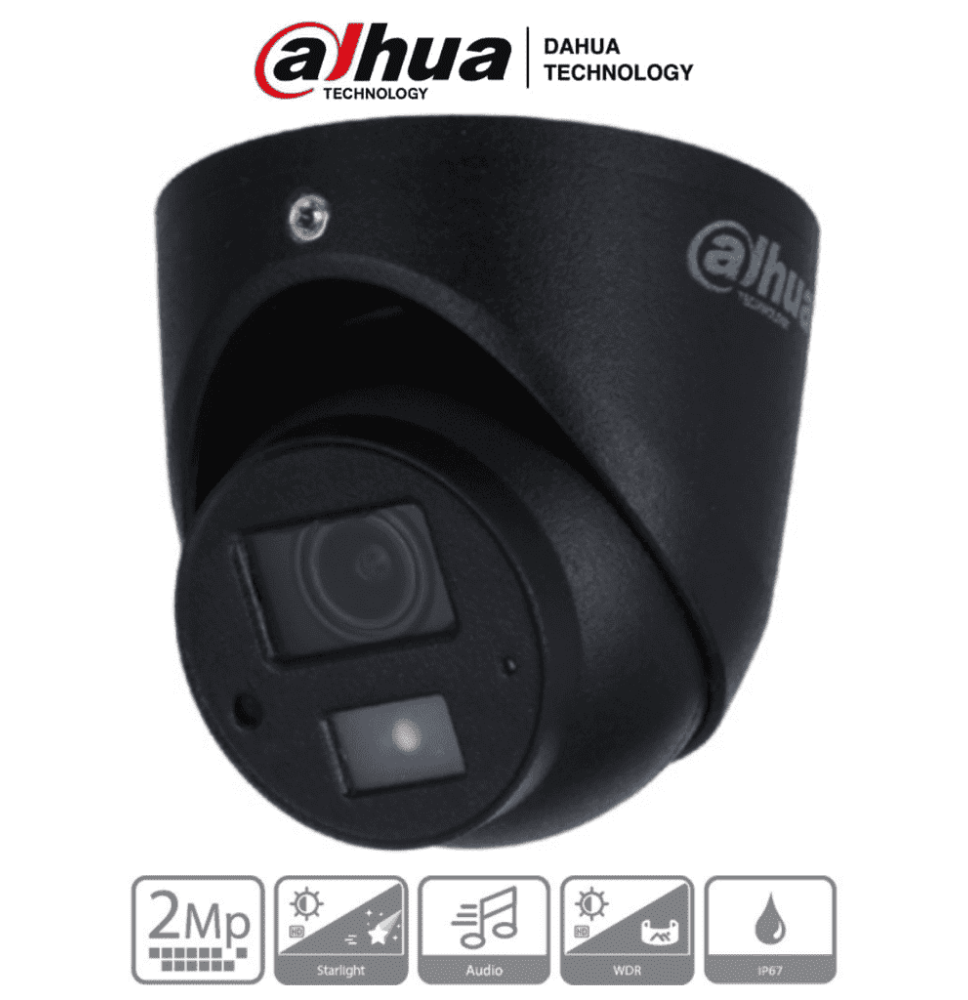 DAHUA HAC-HDW1231G-A - Cámara Mini Domo de 2 Megapixeles/ Super Adapt/ Diseño Compact