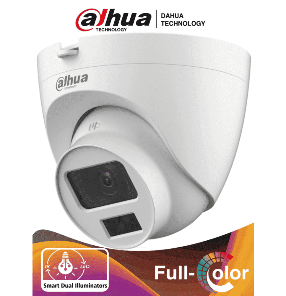 DAHUA HAC-HDW1500CLQ-IL-A - Camara Domo de 5 Megapixeles/ Iluminación Dual Inteligent