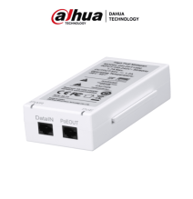 DAHUA PFT1200 - Inyector Hi-Poe Midspan Gigabit/ Soporta PoE/PoE+/ Soporta Hi-PoE 60