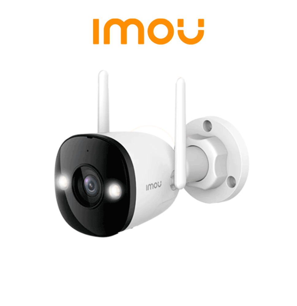 IMOU Bullet 2E 5Mp (IPC-K3DN-5H0WF) - Cámara IP Bullet WiFi de 5MP tiene micrófono in