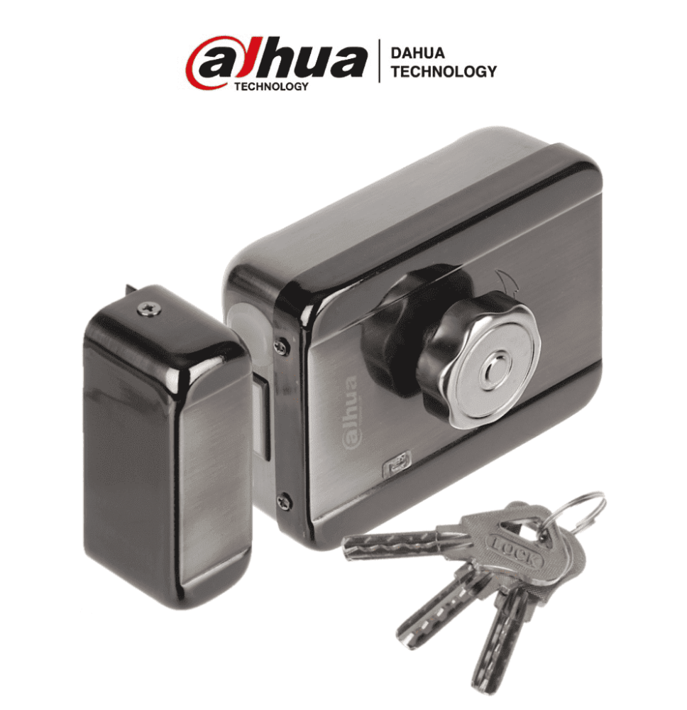 DAHUA DHI-ASF601A - Cerradura eléctrica inteligente con cierre automático  12 VDC  bi