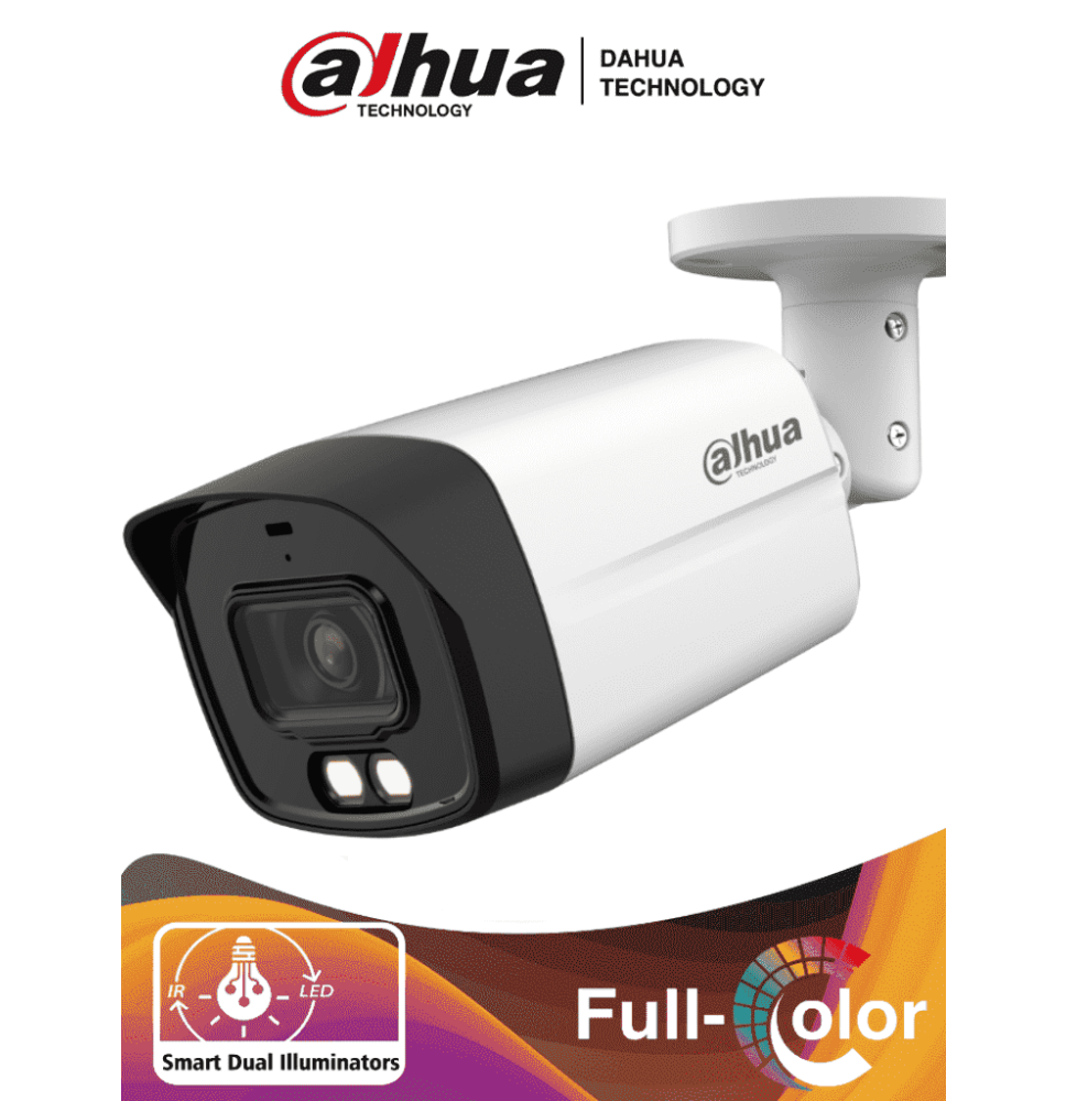 DAHUA HAC-HFW1200TLMN-IL-A - Cámara Bullet de 2 Megapíxeles/ Iluminación Dual Intelig