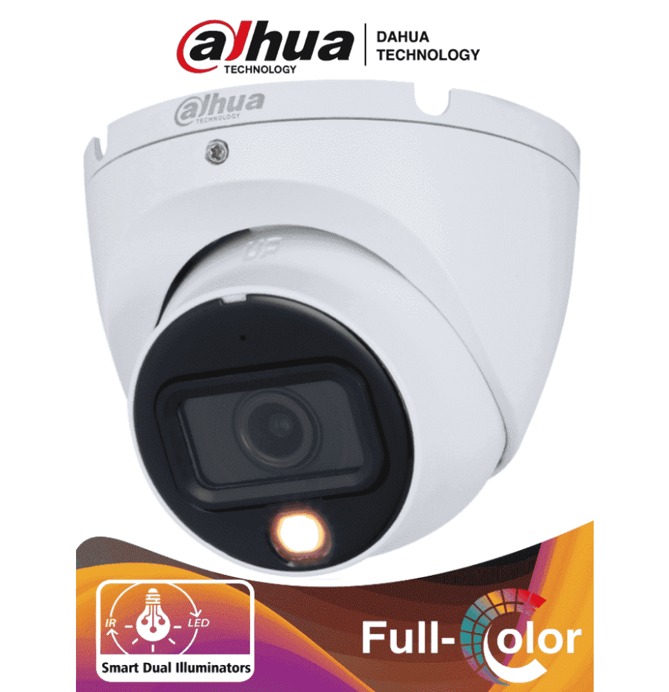 DAHUA DH-HAC-HDW1200TLMN-IL-A - Camara Domo de 2 Megapixeles/ Con Iluminación Dual In