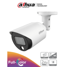 DAHUA HAC-HFW1239T-A-LED - Camara Bullet Full Color de 2 Megapixeles/ 1080p/ Microfon