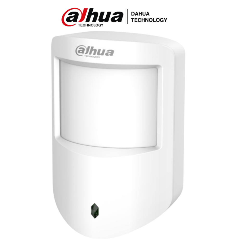 DAHUA DHI-ARD1233-W2 - Detector PIR Inalámbrico Interior/ Inmunidad de Mascotas/ Led