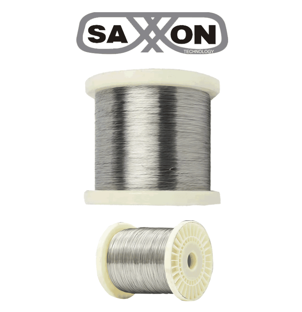 SAXXON ALUWIRE - Bobina de alambre de aluminio calibre 16 AGW / de 1.29 mm ideal para