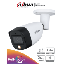 DAHUA HAC-HFW1209CMN-A-LED - Camara Bullet  Full Color 1080p/ Lente de 2.8 mm/ Micróf