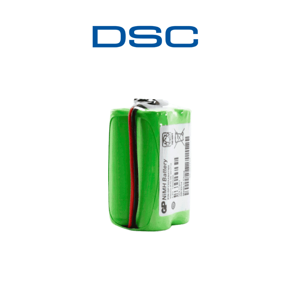 DSC-BATT1348V-Batería De Níquel 4.8 Vcd. 1.3 Ah. (4X1.2 V) Para PG9920 DSC1220019 BAT