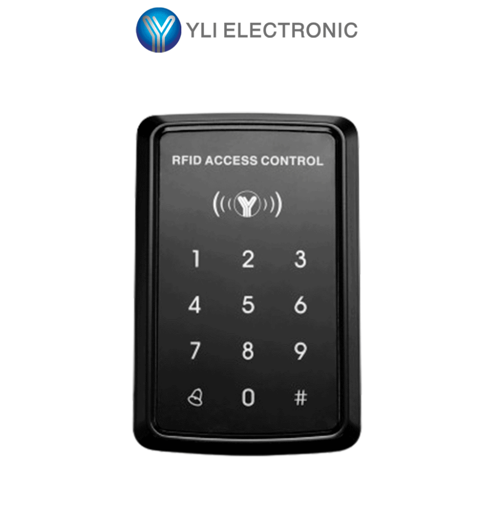 YLI YK968 Control de Acceso Touch para 1000 Usuarios con Tarjetas ID 125 kHz o Passwo