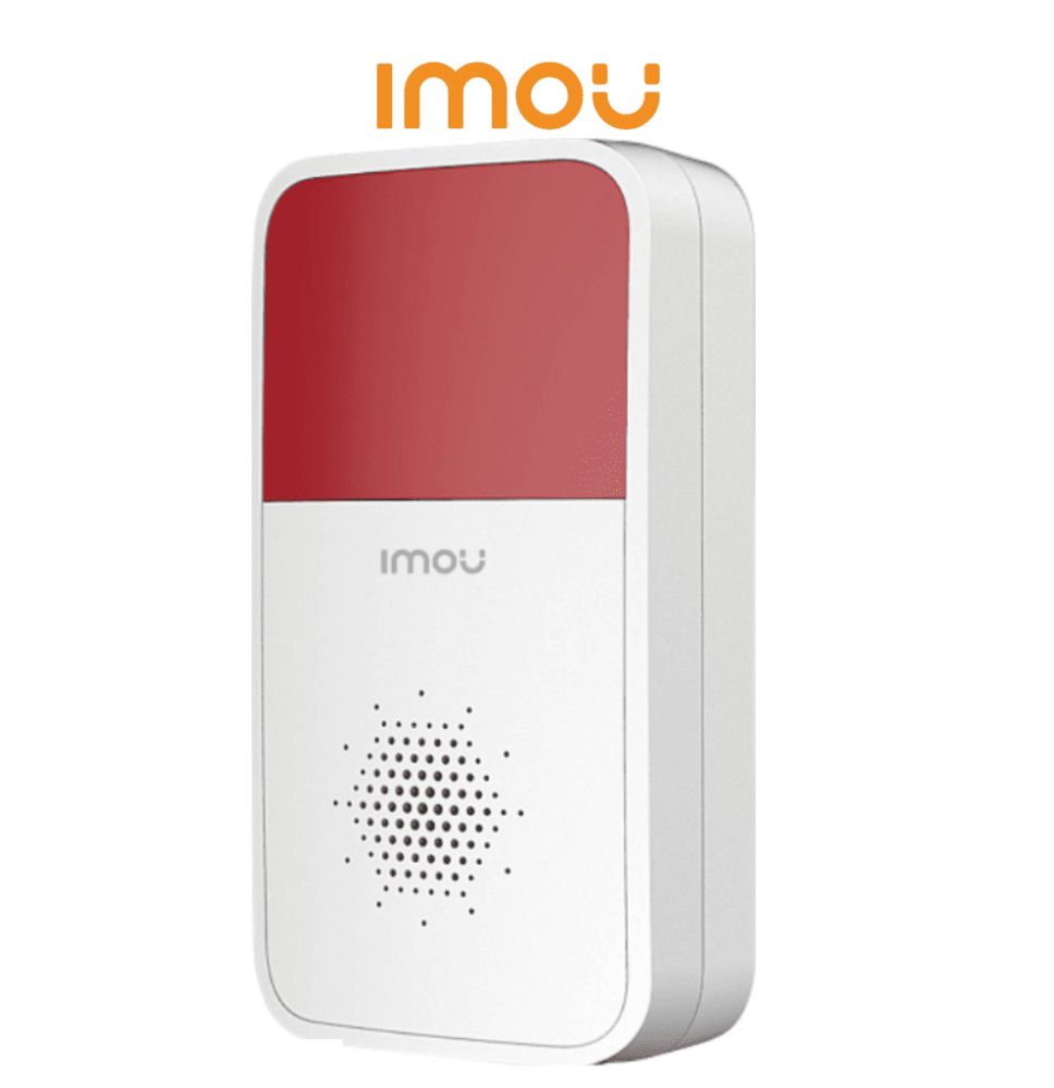 IMOU SIREN (ARA10-SW) - Sirena Inalambrica con Estrobo integrado/ 85 dB/ 433 MHz/ Bat