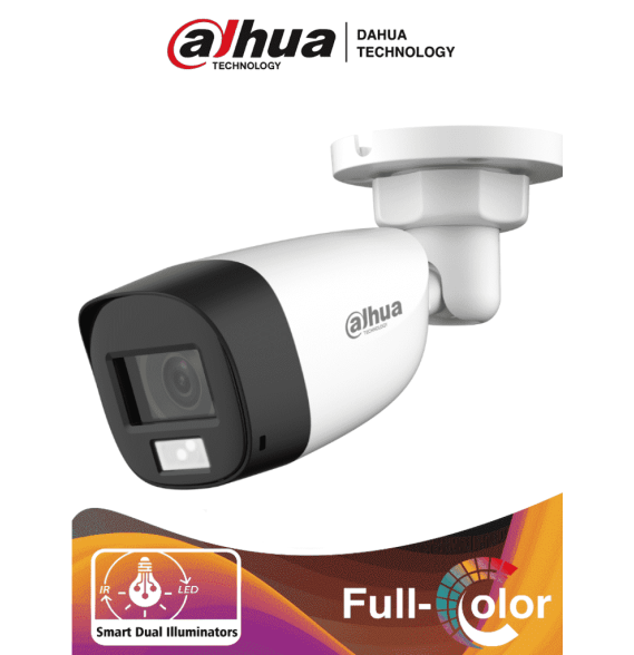 DAHUA HAC-HFW1200CLN-IL-A - Camara Bullet de 2 Megapixeles/Iluminación Dual Inteligen