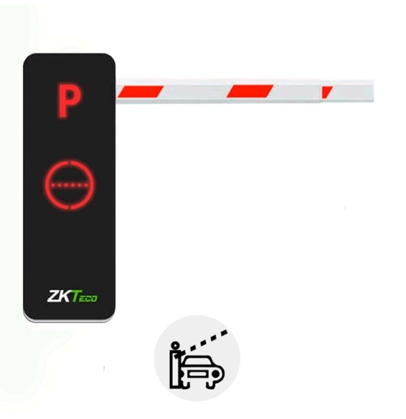 ZKTECO BGM1060L - Barrera Vehicular / Brazo Recto Telescópico Dirección Ajustable / 6
