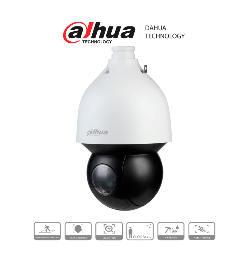 DAHUA SD5A225GB-HNR-SL - Cámara IP PTZ de 2 Megapíxeles Anticorrosión/ 25x de Zoom Óp DAHUA SD5A225GB-HNR-SL - Cámara IP PTZ de 2 Megapíxeles Anticorrosión/ 25x de Zoom Óp