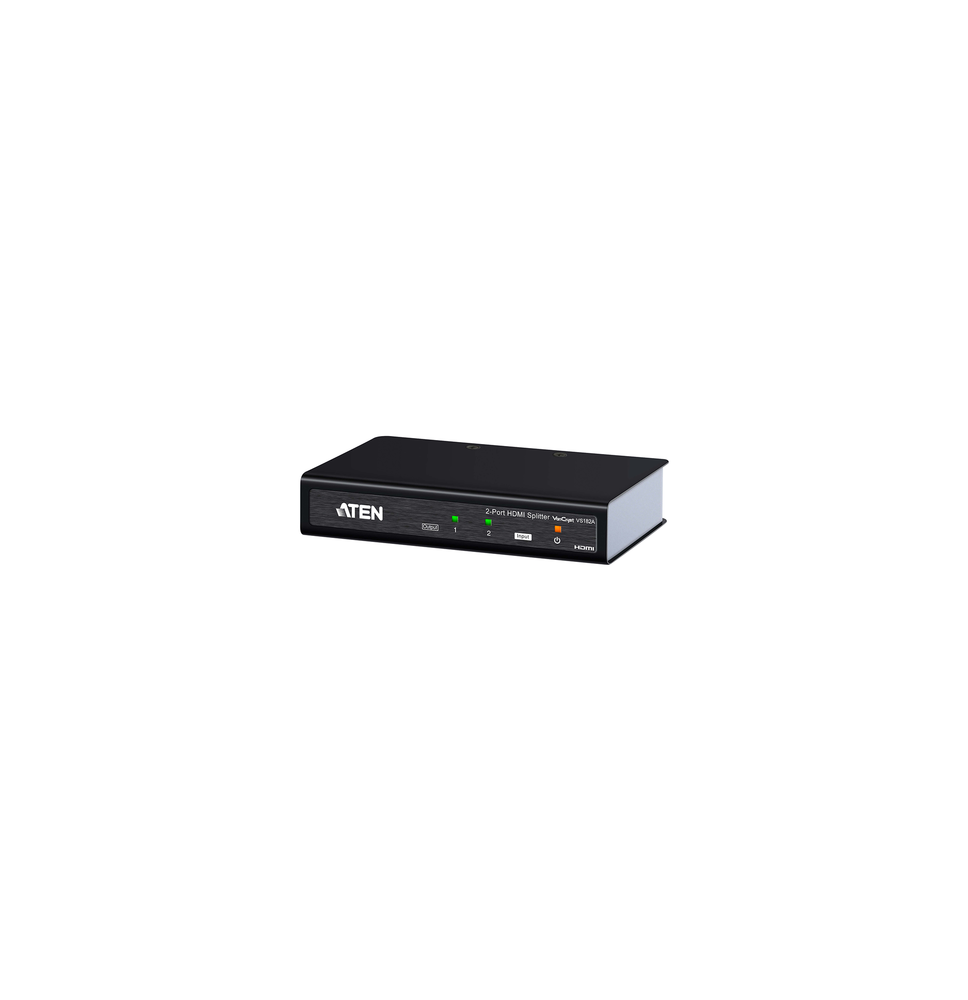 ATEN VS182A VS182A Distribuidor HDMI 4K de 2 puertos ATEN VS182A VS182A Distribuidor HDMI 4K de 2 puertos