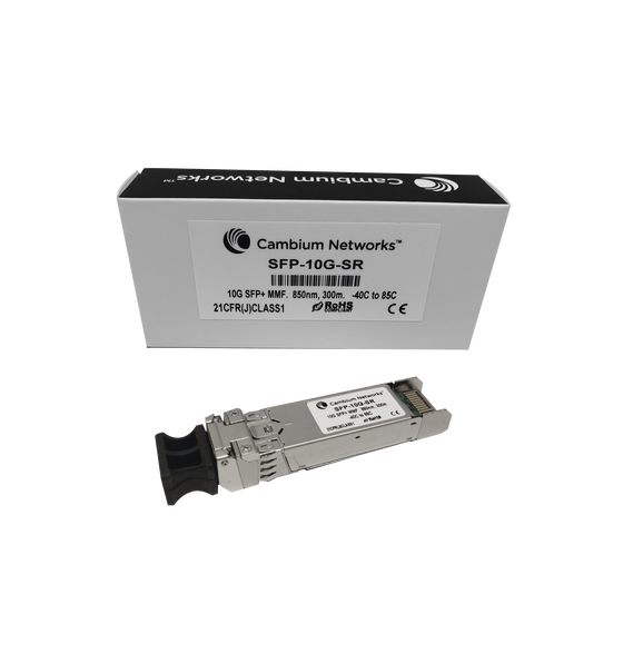 CAMBIUM NETWORKS SFP10GSR SFP-10G-SR Transceptor MiniGbic SFP+ 10 Gbps Multimodo dist